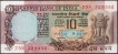 Ten Rupees Note of 1977-1982 Signed by K.R. Puri.