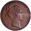  William IV and Queen Adelaide Coronation Bronze Medal issued year 1831.