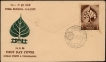 FDC-of-2500th-Buddha-Jayanti,-1956-Delhi-Cancellation.