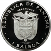 1981 Silver One Balboa Coin of Panama.