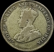 1927 Silver Ten Cents Coin of Straits Settelment.