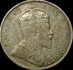 1902 Silver Fifty Cents Coin of Straits Settelment.