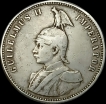 1910 Silver One Rupie Coin of German East Africa.