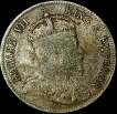 1903 Silver Ten Cents Coin of Hong Kong.