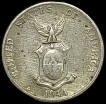 1944 Silver Ten Centavos Coin of Philippine.