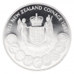 Silver One Dollar  Proof Coin of Queen Elizabeth II of New Zealand Issued in 1983.