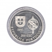 1995 Silver Two Hundred Ecu Proof Coin of Portugal.