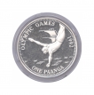 1992 Silver One Paanga Proof Coin of Tonga.