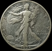Silver Half Dollar Coin of United States of America Issued in 1934.