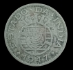 Copper Nickel Half Rupia Coin of India Portuguese.