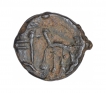Maurya-Sungas-Karshapana-Cast-Copper-Coin-of-Vidharbha-Region.