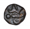 Bahamani Sultanate Copper Half Gani Coin of Mahmud Shah.