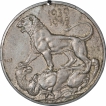 King George VI Nickel World War II Medal of British India.
