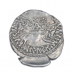 Vijayasena Silver Drachma Coin of Western Kshatrapas.