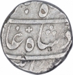 Ahmad Shah Bahadur Mughal Emperor Silver One Rupee Coin.