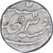Ahmad Shah Bahadur Mughal Emperor Silver One Rupee Coin.