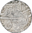 Rare Silver One Rupee Coin Rohilkhand Kingdom of Basauli Mint in Very Fine Condition