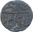 Shah Alam Bahadur Mughal Emperor Silver One Rupee Coin Lakhnau Mint. 