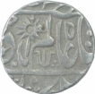 Chhatarpur State Silver One Rupee Coin.