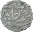 Chhatarpur State Silver One Rupee Coin.