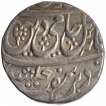 Silver One Rupee Coin of Awadh State of Asafabad Mint. 