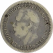Silver-Quarter-Rupee-Coin-of--Indo-Portuguese-Luis-I.