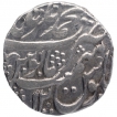 Silver One Rupee Coin of Awadh State Muhammadnagar Tanda Mint.