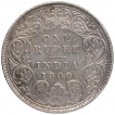 Calcutta Mint  Silver One Rupee Coin of Victoria Empress of  1900