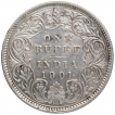 Calcutta Mint Silver One Rupee Coin of Victoria Empress of 1901