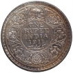  Bombay Mint Silver One Rupee Coin of King George V of 1911