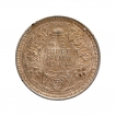  Bombay Mint Silver One Rupee Coin of King George VI of 1944