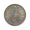 Bombay Mint Silver Half Rupee Coin of King George VI of 1941