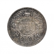 Lahore Mint Silver Half Rupee Coin of King George VI of 1945
