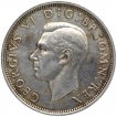 Silver-Half-Crown-Coin-of-King-George-VI-of-Great-Britain-of-United-Kingdom-Issued-in-1942.