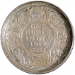 Silver Lid without Box One Rupee Coin of King George V of Bombay Mint of 1917.