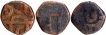 Lot-of-Three-Copper-Shivrai-Paisa-Coins-of-Maratha-Confederacy.