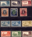 King-George-V-and-King-George-VI-Kuwait-Overprinted-Stamps.