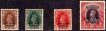 Jind-State-Service-Overprinted-on-KGVI-Postage-Stamps