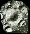Silver Punch Marked Coin of Panchala Janapada.