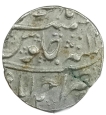  Aurangzeb Mughal Emperor Silver One Rupee Coin Ahmadabad Mint.