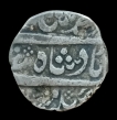 Silver One Rupee Coin of Arcot State of Arkat Mint.