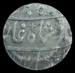 Silver One Rupee of Ahmad Shah Bahadur of Murshidabad Mint.