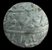 Silver One Rupee of Ahmad Shah Bahadur of Murshidabad Mint.