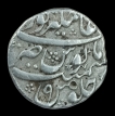 Silver One Rupee of Aurangzeb Alamgir of Alamgirpur Mint.