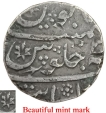 Silver One Rupee Coin of Aurangzeb Alamgir of Khambayat Mint