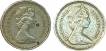 Set-of-Two-Nickel-Brass-One-Pound-Coins-of-Different-Year-of-United-Kingdom.