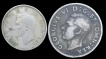 Two Different Cupro-Nickel Shilling Coins of Different Year of United Kingdom.