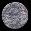 Multan Mint Kalima in Circle Silver Rupee Coin of Shah Jahan.