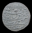 Four Lines type Surat Mint Silver Rupee Coin of Shah Jahan.
