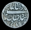Qandahar Mint Silver Rupee Coin of Shah Jahan.